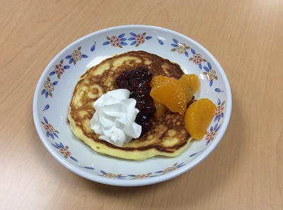 出来上がったケーキはこちら！！